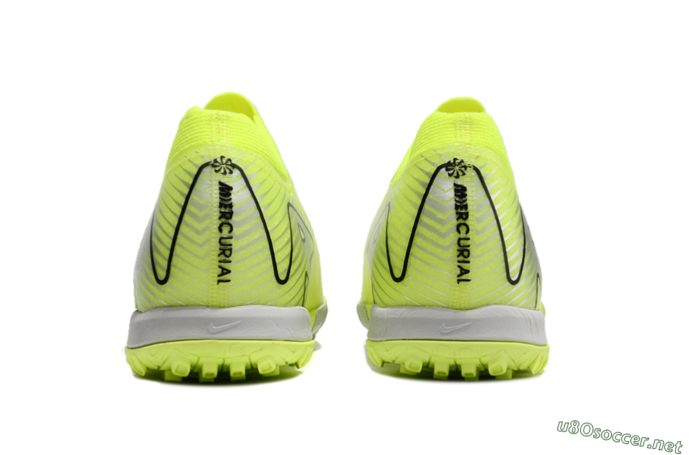 Men's Nike Air Zoom Mercurial Vapor 16 Elite TF Football Shoes - Yellow/Black/White 4