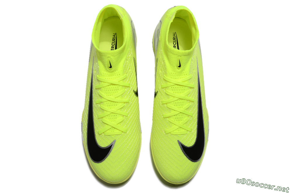 Men's Nike Air Zoom Mercurial Vapor 16 Elite TF Football Shoes - Yellow/Black/White 7