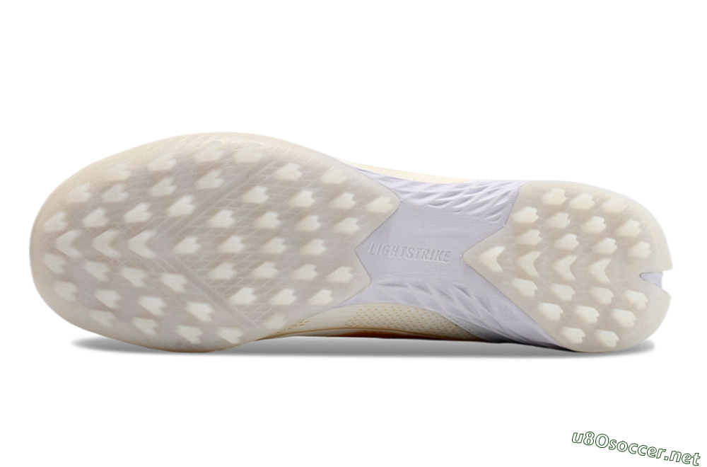 Unisex Adidas F50 Elite TF Football Shoes - White/Gold 6