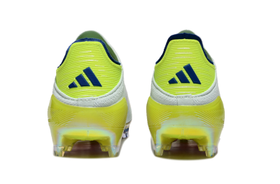 Unisex Adidas F50 Elite Laceless FG Football Boots - Jade/Blue/Yellow