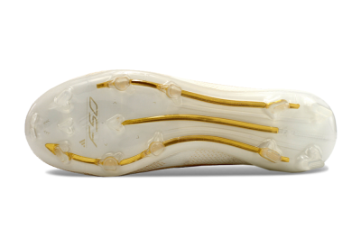 Unisex Adidas F50 Elite FG Football Boots - White/Gold