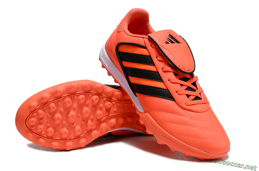 Men's Adidas Copa Gloro 2 TF Football Shoes - Red/Black/White 3