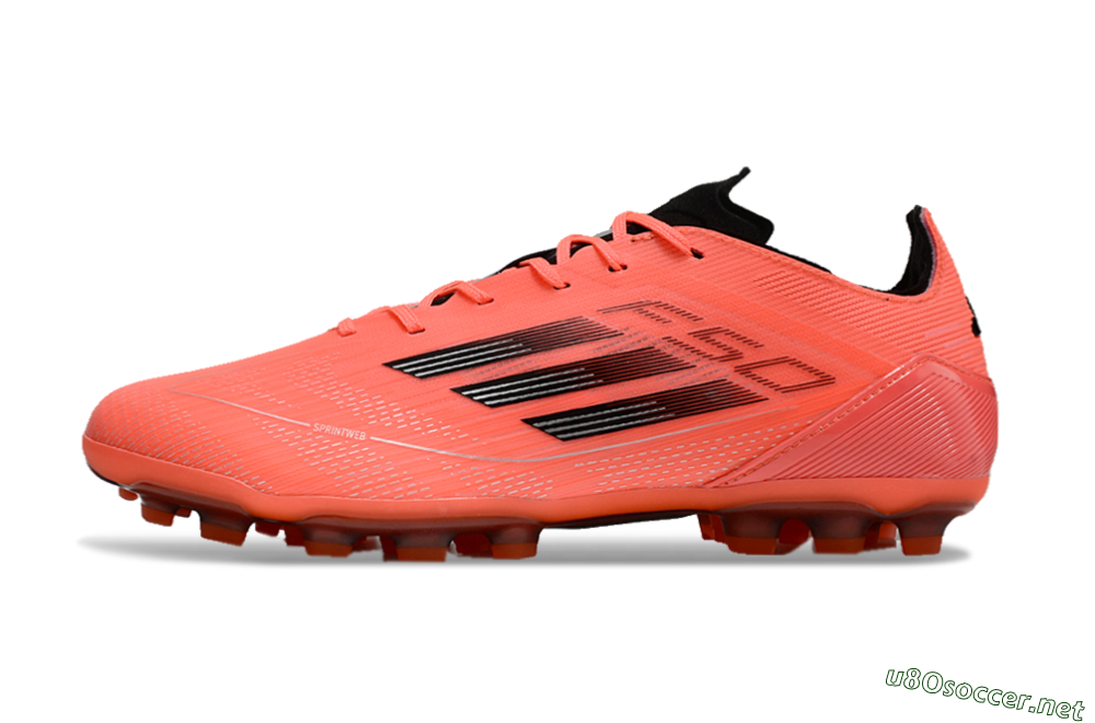 Men's Adidas F50 Elite AG Football Boots - Red/Black/Silver 0