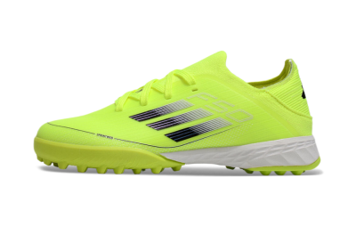 Kids Adidas F50 Elite TF Football Shoes - Yellow/Black/White