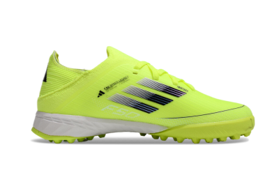 Kids Adidas F50 Elite TF Football Shoes - Yellow/Black/White