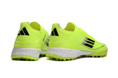 Kids Adidas F50 Elite TF Football Shoes - Yellow/Black/White