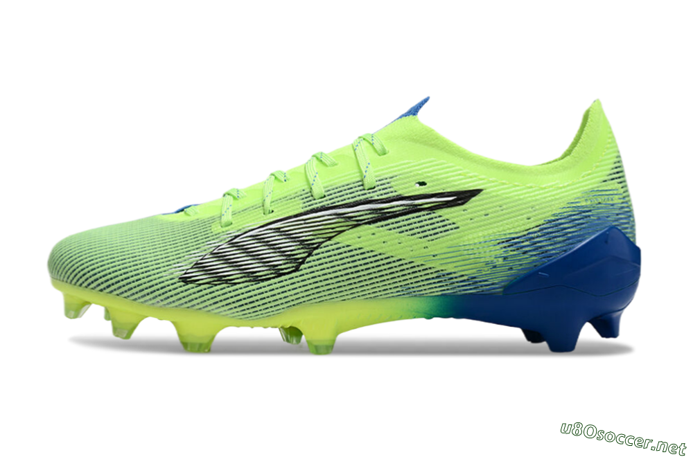 Men's Puma Ultra Ultimate FG Football Boots - Yellow/White/Blue 0