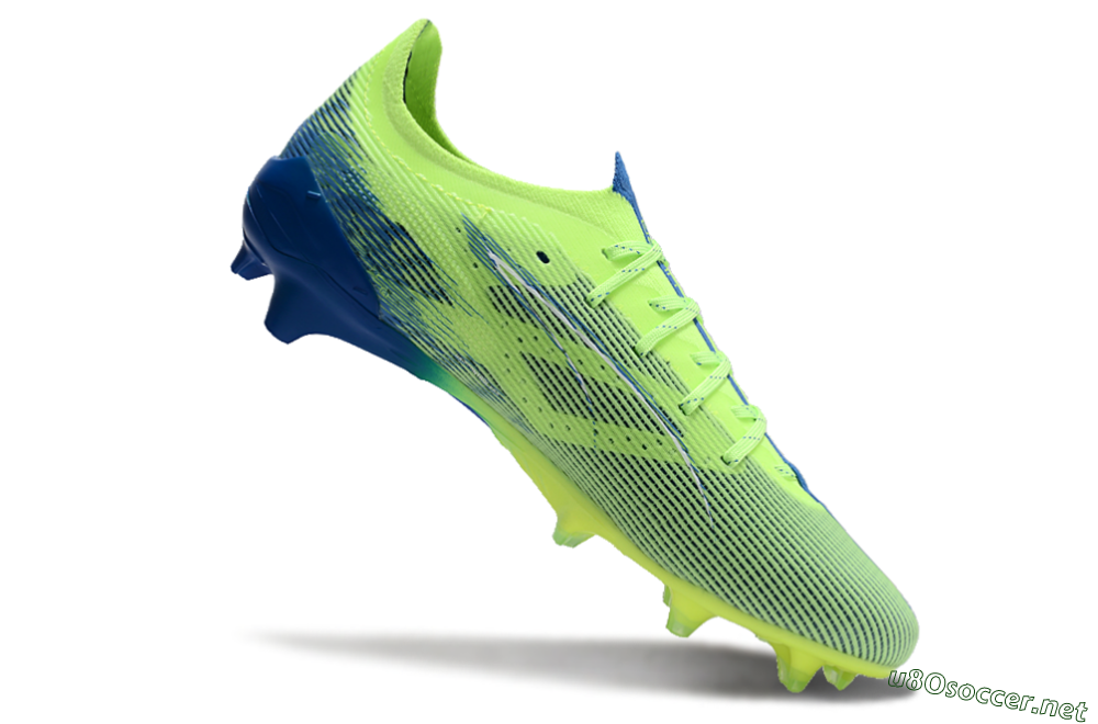 Men's Puma Ultra Ultimate FG Football Boots - Yellow/White/Blue 4