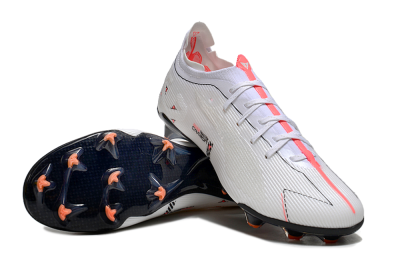 Men's Puma Future Ultimate FG Football Boots - White/Pink/Black