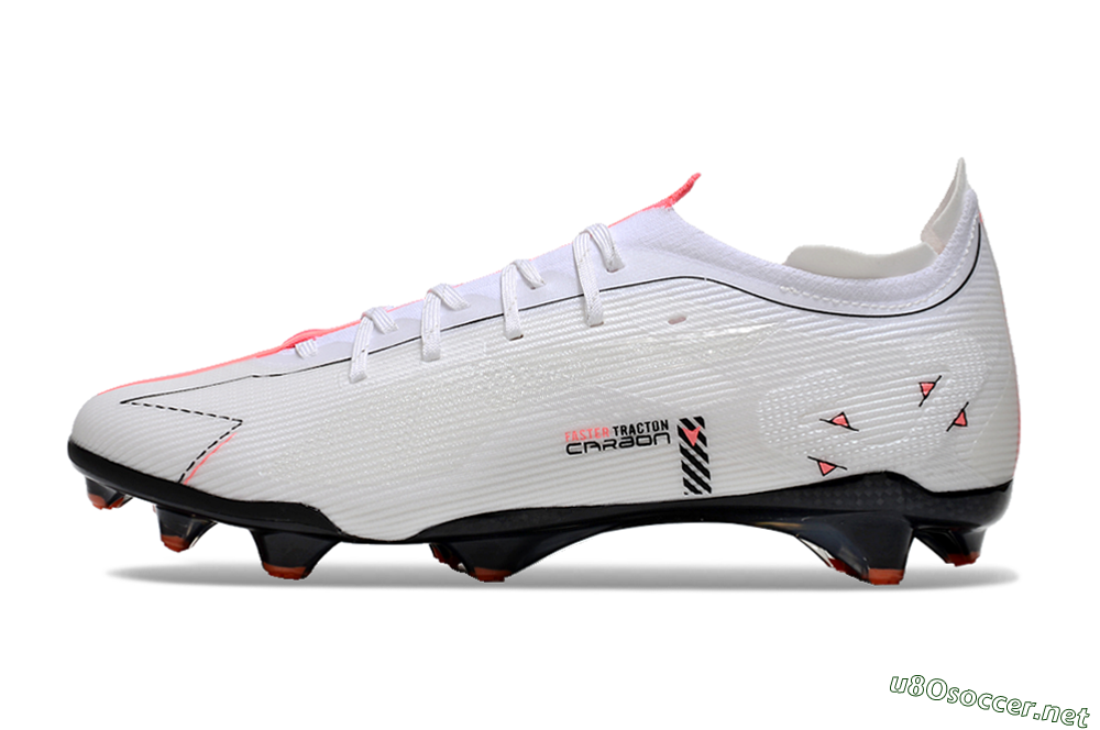 Men's Puma Future Ultimate FG Football Boots - White/Pink/Black 0
