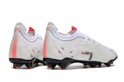 Men's Puma Future Ultimate FG Football Boots - White/Pink/Black