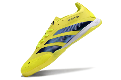 Unisex Adidas Predator 24 Elite IC Football Shoes - Yellow/Blue/White