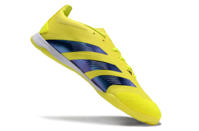 Unisex Adidas Predator 24 Elite IC Football Shoes - Yellow/Blue/White