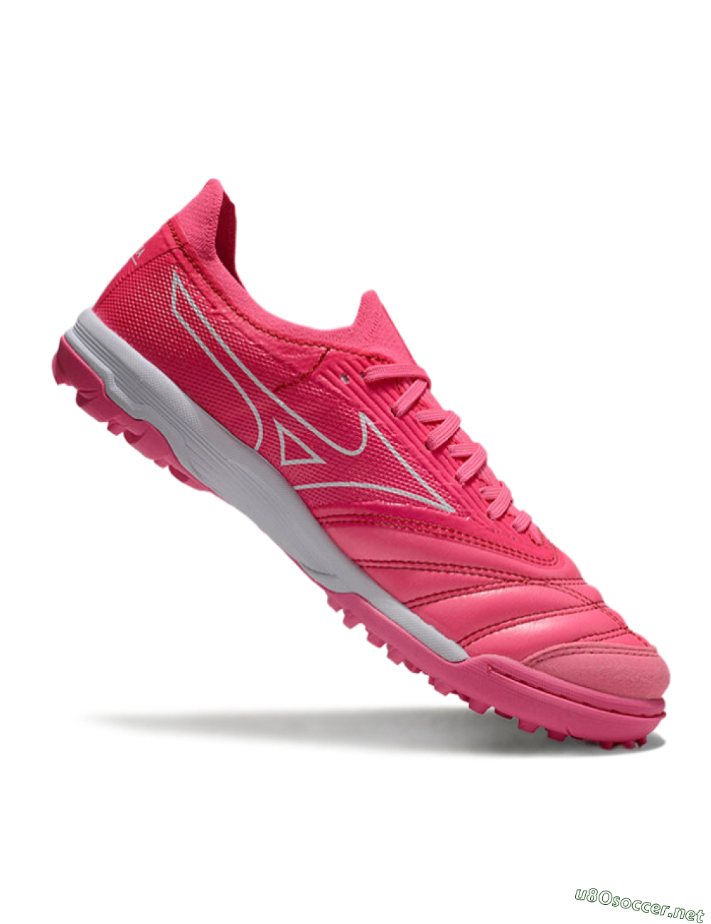 Men's Mizuno Morelia Neo Sala TF Football Shoes - Pink/White 4