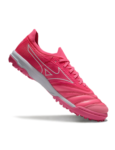 Men's Mizuno Morelia Neo Sala TF Football Shoes - Pink/White