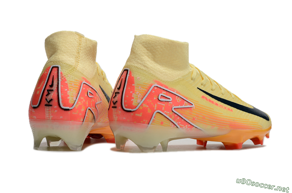 Men's Nike Air Zoom Mercurial Superfly 10 Elite FG Football Boots - Yellow/Red/Black 6