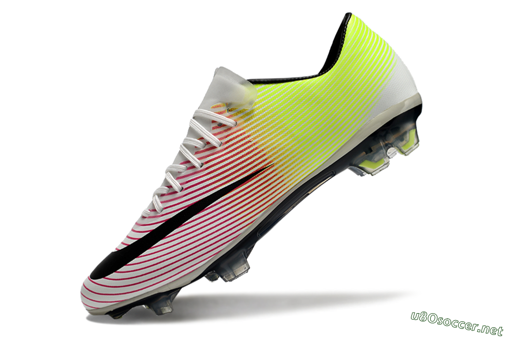 Men's Nike Mercurial Vapor 10 FG Football Boots - Red/Black/Yellow 5