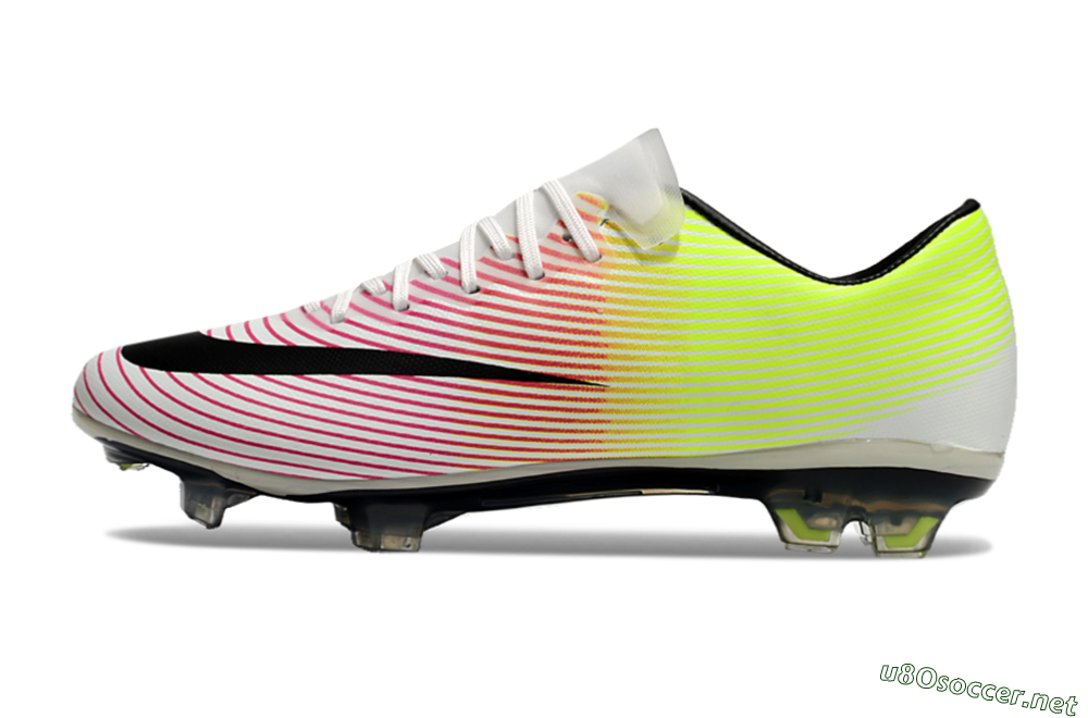 Men's Nike Mercurial Vapor 10 FG Football Boots - Red/Black/Yellow 0