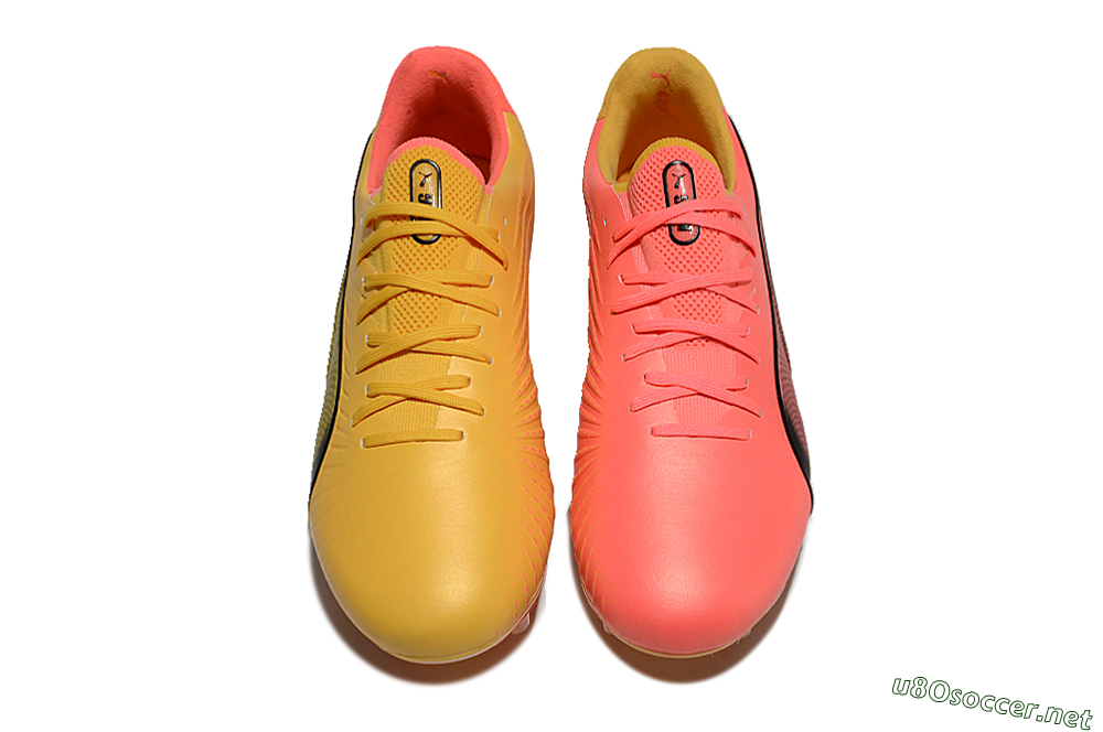 Men's Puma Ultra Ultimate FG Football Boots - Red/Black/Yellow 6