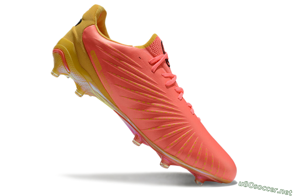 Men's Puma Ultra Ultimate FG Football Boots - Red/Black/Yellow 4