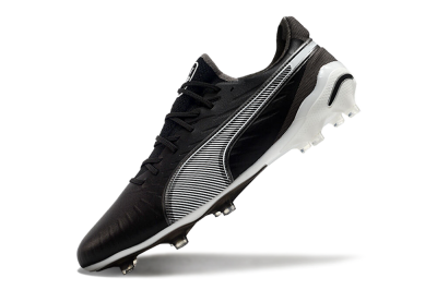 Men's Puma Ultra Ultimate FG Football Boots - Black/White/Grey