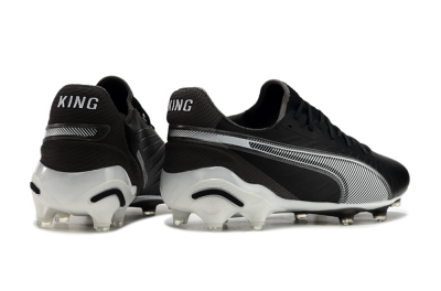 Men's Puma Ultra Ultimate FG Football Boots - Black/White/Grey