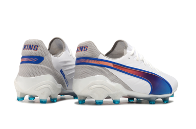 Men's Puma Ultra Ultimate FG Football Boots - White/Blue/Red