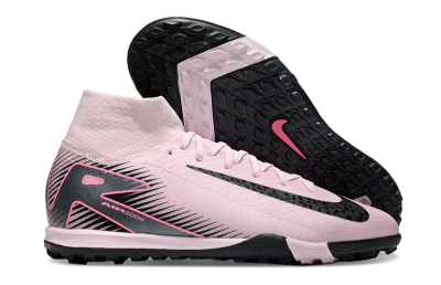 Men's Nike Air Zoom Mercurial Superfly 10 Elite TF Football Shoes - Pink/Black