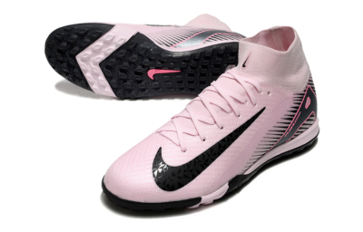 Men's Nike Air Zoom Mercurial Superfly 10 Elite TF Football Shoes - Pink/Black
