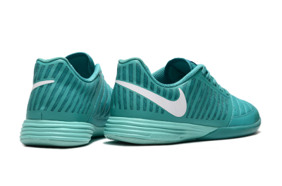 Men's Nike Lunar Gato 2 IC Football Shoes - Jade/White