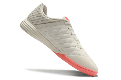 Men's Nike Lunar Gato 2 IC Football Shoes - Beige/Pink