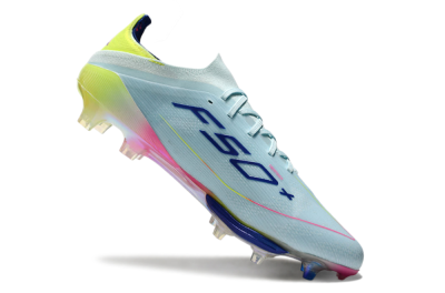 Men's Adidas F50+ Lightstrike Pro FG Football Boots - Jade/Blue/Yellow