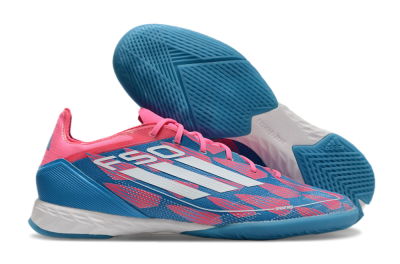 Men's Adidas F50 Pro IC Football Shoes - Blue/Red/White