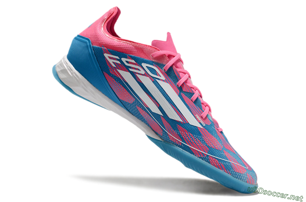 Men's Adidas F50 Pro IC Football Shoes - Blue/Red/White 4