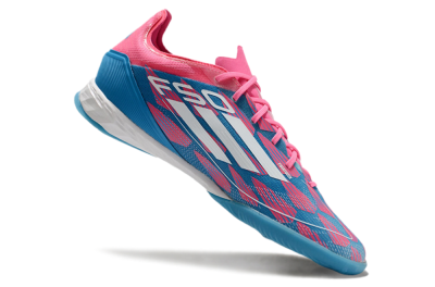 Men's Adidas F50 Pro IC Football Shoes - Blue/Red/White