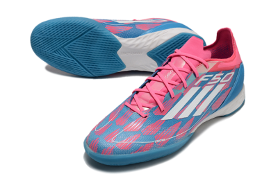 Men's Adidas F50 Pro IC Football Shoes - Blue/Red/White