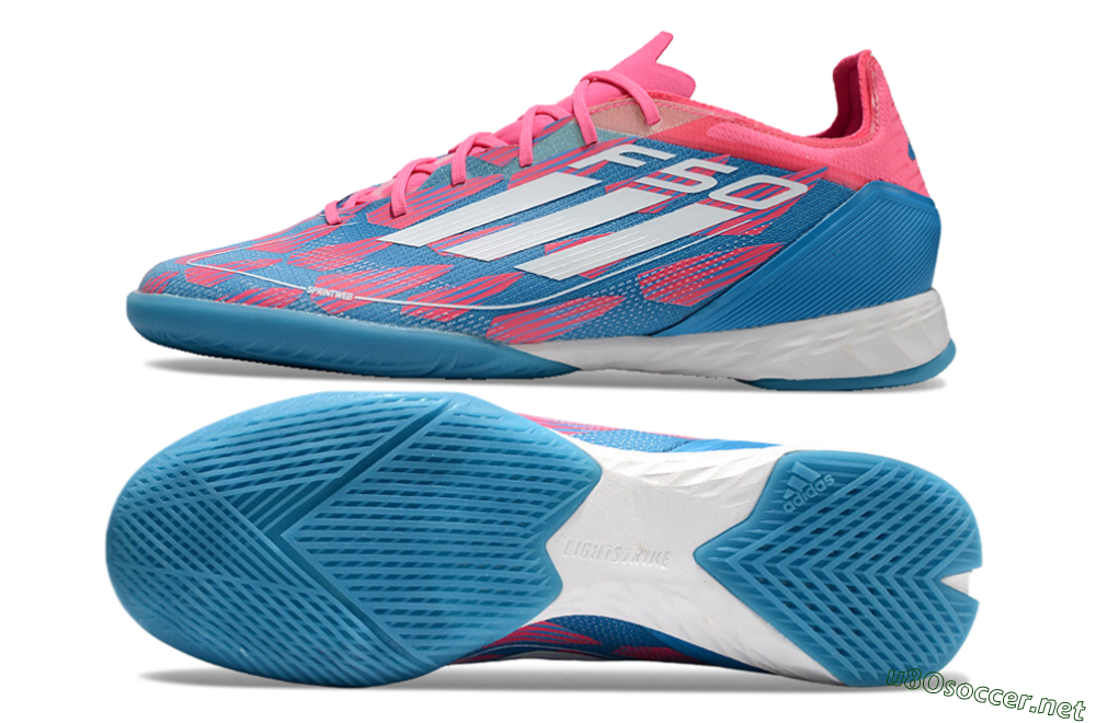 Men's Adidas F50 Pro IC Football Shoes - Blue/Red/White 1