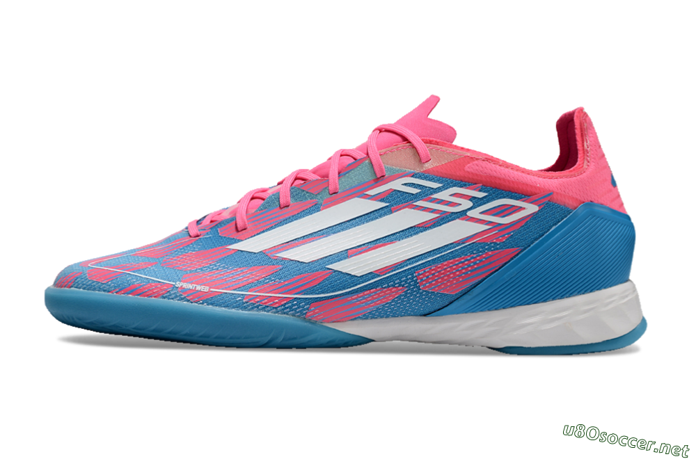 Men's Adidas F50 Pro IC Football Shoes - Blue/Red/White 0