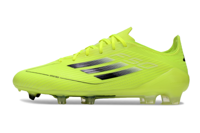 Men's Adidas F50 Elite FG Football Boots - Yellow/Black