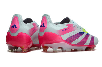 Men's Adidas Predator 24 Elite FG Football Boots - Jade/Blue/Pink