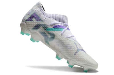 Men's Puma Future Ultimate FG Football Boots - White/Purple/Jade