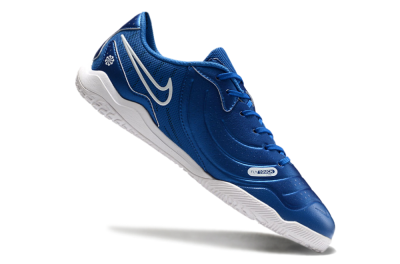 Men's Nike Tiempo Legend 10 Academy IC Football Shoes - Blue/White