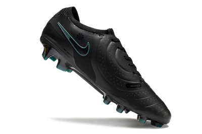 Men's Nike Tiempo Legend 10 Elite FG Football Boots - Black/Jade
