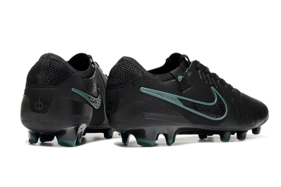Men's Nike Tiempo Legend 10 Elite FG Football Boots - Black/Jade