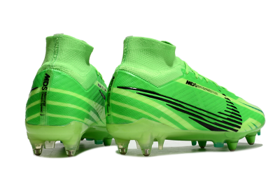 Men's Nike Air Zoom Mercurial Superfly 9 Elite SG Football Boots - Yellow/Black/Silver