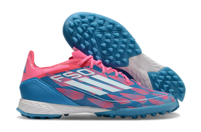 Unisex Adidas F50 Elite FG Football Boots - Blue/Pink/White