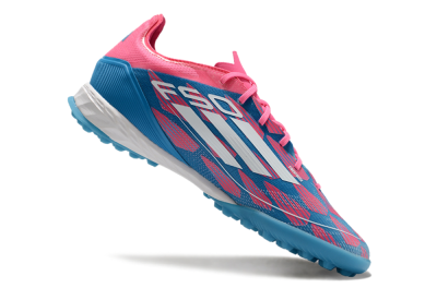 Unisex Adidas F50 Elite FG Football Boots - Blue/Pink/White