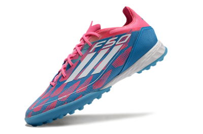 Unisex Adidas F50 Elite FG Football Boots - Blue/Pink/White