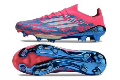 Men's Adidas F50+ Lightstrike Pro FG Football Boots - Blue/Pink/White