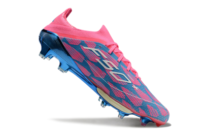 Men's Adidas F50+ Lightstrike Pro FG Football Boots - Blue/Pink/White